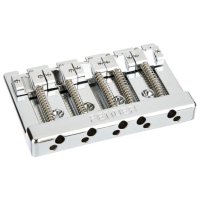 Fender Himass 5-String Bass Wide Bridge Assembly With Zinc Saddles