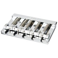 Fender Himass 5-String Bass Wide Bridge Assembly With Zinc Saddles