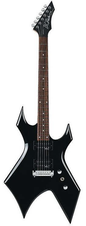 B.C. Rich WGBK Warlock Guitar Black