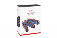 Fender HARMONICA MIDNIGHT BLUES 3-PACK WITH CASE
