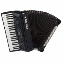 Hohner Bravo III 120 Black A16822 SilentKey