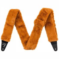 Fender Strap 2&quot; Poodle Plush Strap Rust