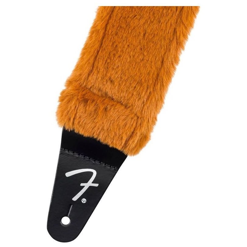 Fender Strap 2" Poodle Plush Strap Rust