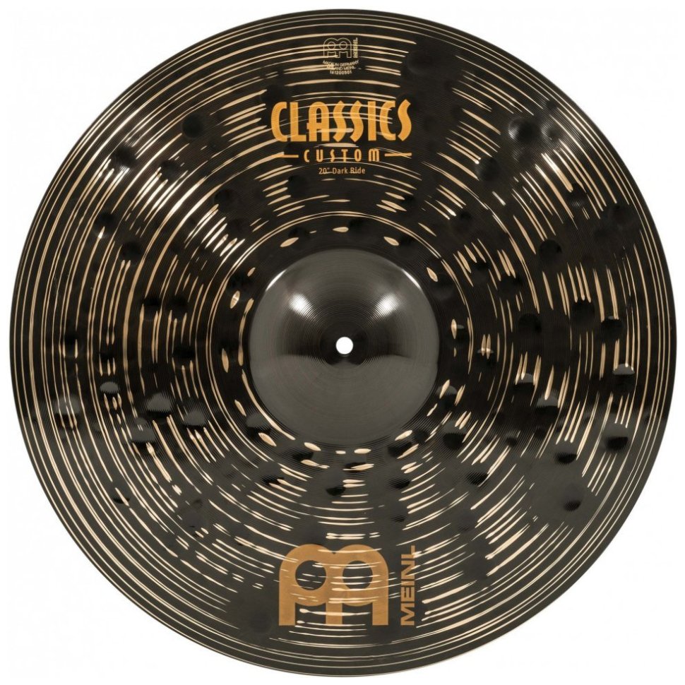 Meinl CCD141620 Classics Custom Dark 14" Dark hi-hat, 16" Dark crash, 20" Dark ride