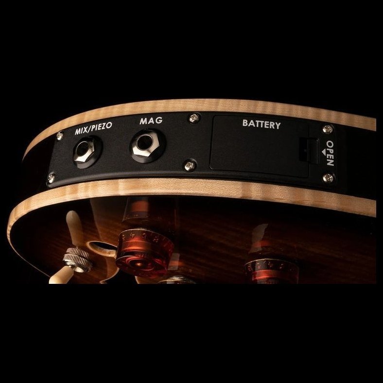 PRS SE Hollowbody II Piezo (Black Gold Burst)