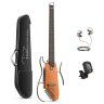 Donner Music HUSH-I Silent Guitar Mahogany Natural