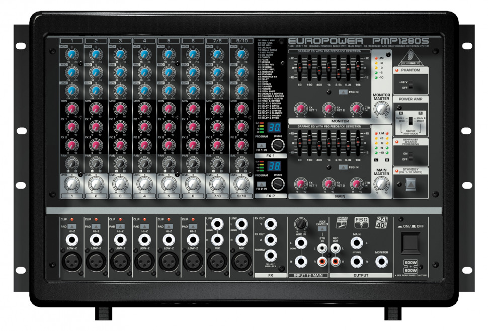 BEHRINGER ベリンガー ミキサー EUROPOWER PMP1280S Behringer PMP1280S купить в Киеве и Украине интернет-магазине
