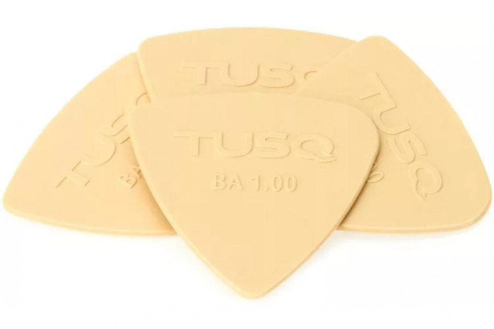 Graph Tech PQP-0401-V4 TUSQ Bi-Angle Pick 1mm Vintage (Warm) 4 Pack