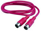 Reloop MIDI cable  1.5 m red