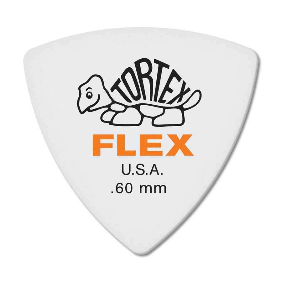 Dunlop 456P.60 TORTEX FLEX TRIANGLE PLAYER'S PACK 0.60