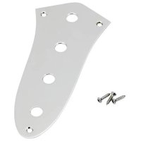 Fender Jazz Bass Control Plates 4-Hole Chrome