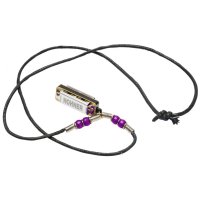 Hohner Miniature Mini Harmonica Necklace M38N-PU C-major Purple (1 шт.)