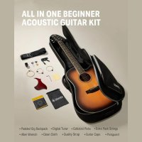 Donner Music Sunburst Acoustic Guitar