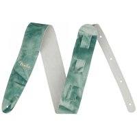 Fender Strap Tie Dye Leather Sage Green