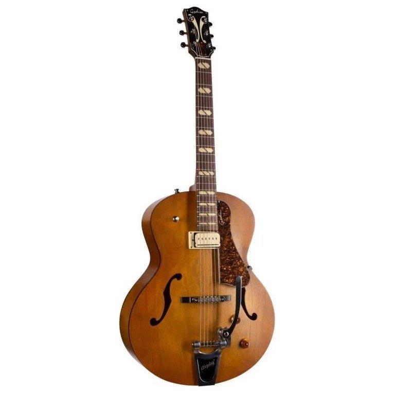 Godin 5th Avenue Jumbo P-Rail Harvest Gold Godin 5th Avenue Jumbo P-Rail Harvest Gold