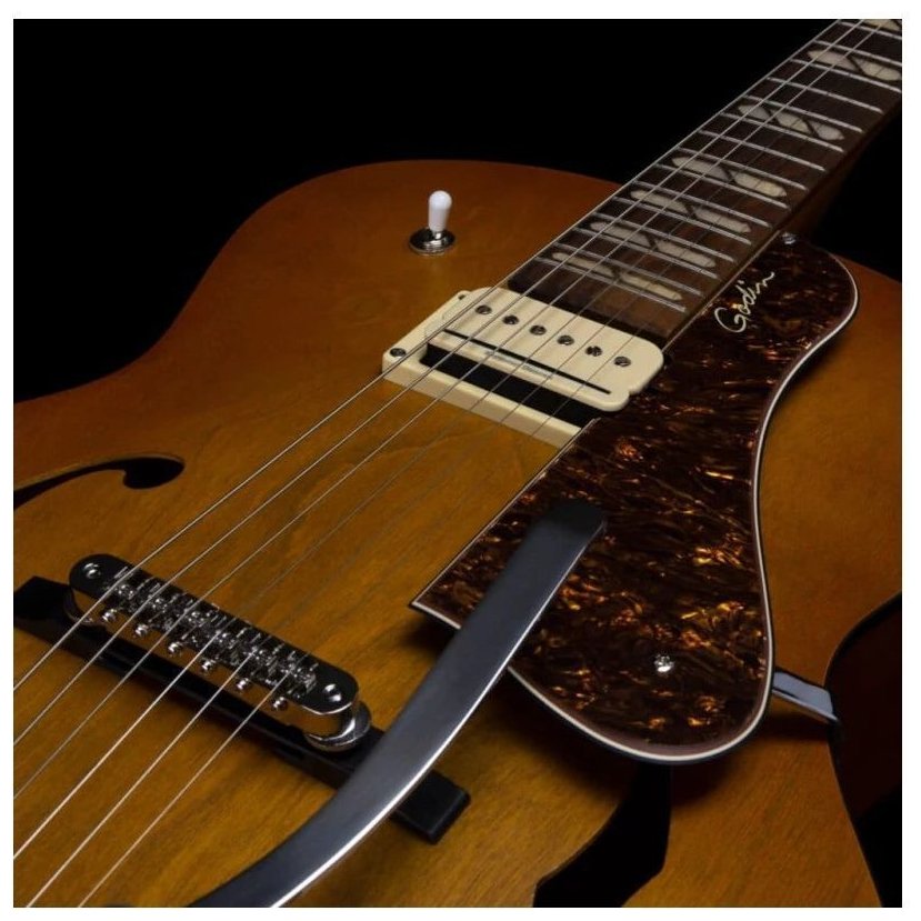 Godin 5th Avenue Jumbo P-Rail Harvest Gold Godin 5th Avenue Jumbo P-Rail Harvest Gold