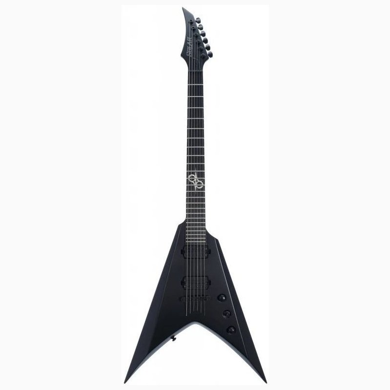 Solar Guitars V2.6C CARBON BLACK MATTE
