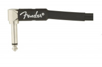 Fender CABLE PROFESSIONAL SERIES 6&quot; PATCHES (PAIR) BLACK