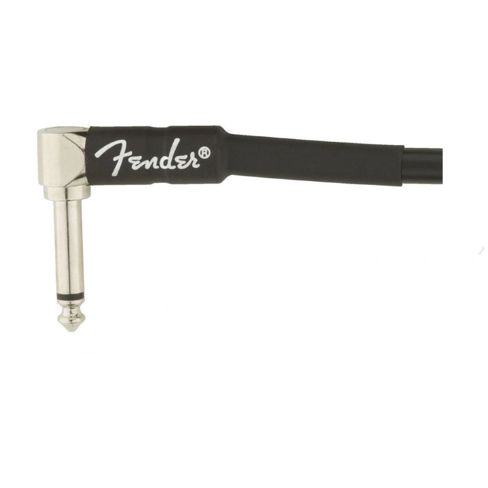 Fender CABLE PROFESSIONAL SERIES 6" PATCHES (PAIR) BLACK