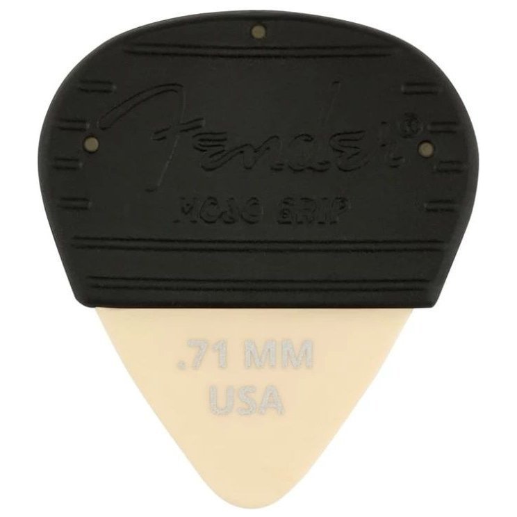 Fender Mojo Grip Dura-Tone 0.71 Delrin Picks 3 White