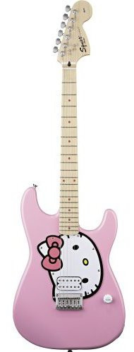 Fender SQUIER HELLO KITTY STRAT PINK