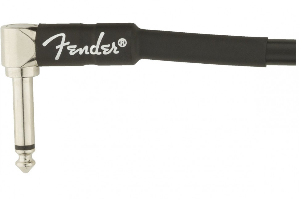 Fender CABLE PROFESSIONAL SERIES 6" PATCHES (BOWL) BLACK